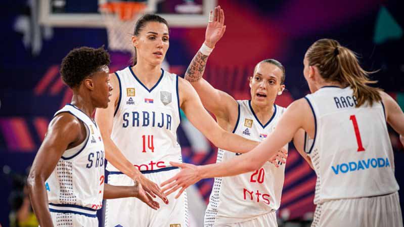 Košarkašice Srbije ubedljive protiv Slovačke na EP u Ljubljani